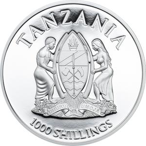 Tanzania / Silver Ounce 2015 Big Five - Elephant - obverse photo