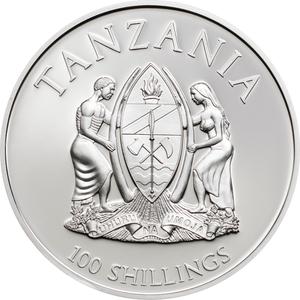 Tanzania / One Hundred Shillings 2016 Amazon Rainforest - obverse photo