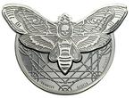 Silver Two Ounces 2018 Deaths Head: Photo Coin, Tanzania, Silver Two Ounces 2018 Deaths Head / thumbnail