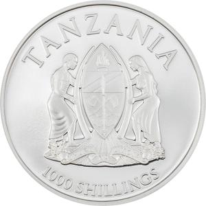 Tanzania / Silver Ounce 2022 Hydra - obverse photo