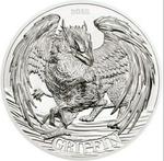 Silver Two Ounces 2018 Griffin: Photo Coin, Tanzania, Silver Two Ounces 2018 Griffin / thumbnail
