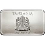 Silver Ounce 2014 Three Wise Monkeys: Photo Coin, Tanzania, Silver Ounce 2014 Three Wise Monkeys / thumbnail