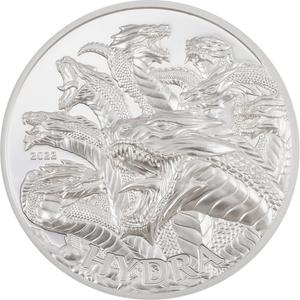 Tanzania / Silver Ounce 2022 Hydra - reverse photo