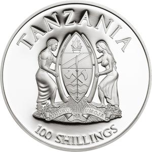 Tanzania / One Hundred Shillings 2016 Green Sea Turtle - obverse photo