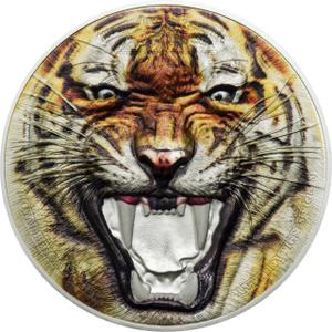 Tanzania / Silver Two Ounces 2017 Bengal Tiger - reverse photo