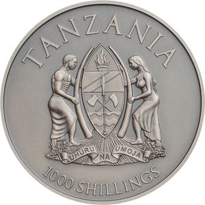 Tanzania / Silver Ounce 2016 Elephant - obverse photo