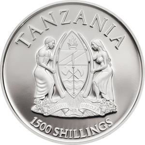 Tanzania / Silver Two Ounces 2018 Hybrid Animals - Griffin - obverse photo