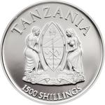 Silver Two Ounces 2018 Hybrid Animals - Griffin: Photo Coin, Tanzania, Silver Two Ounces 2018 Hybrid Animals - Griffin / thumbnail