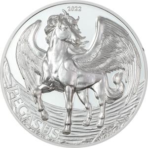 Tanzania / Silver Ounce 2022 Pegasus - reverse photo