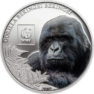 Tanzania / One Hundred Shillings 2016 Mountain Gorilla - reverse photo