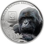 One Hundred Shillings 2016 Mountain Gorilla: Photo Coin, Tanzania, One Hundred Shillings 2016 Mountain Gorilla / thumbnail
