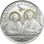 One Thousand Shillings Silver 2014 Canonization of the Popes: Photo Coin, Tanzania, One Thousand Shillings Silver 2014 Canonization of the Popes / thumbnail