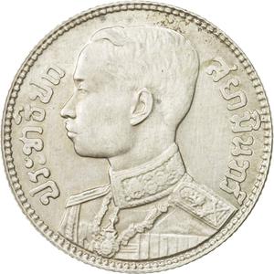 Thailand / Fifty Satang 1929 - obverse photo