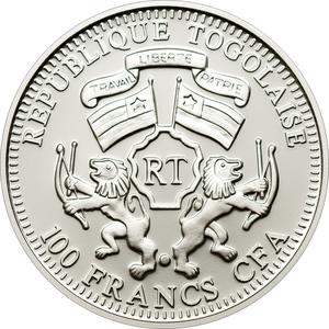 Togo / One Hundred Francs 2011 Elephant - obverse photo
