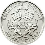One Hundred Francs 2011 Elephant: Photo Coin, Togo, One Hundred Francs 2011 Elephant / thumbnail