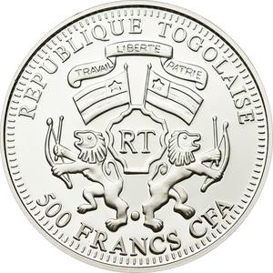 Togo / Silver Half Ounce 2011 Jeanne d'Arc - obverse photo