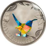 One Hundred Francs 2010 Blue Sunbird: Photo Coin, Togo, One Hundred Francs 2010 Blue Sunbird / thumbnail