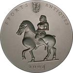 Silver Ounce 2004 Horsewoman - Concave: Photo Coin, Togo, Silver Ounce 2004 Horsewoman - Concave / thumbnail