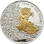 One Thousand Francs 2010 Year of the Tiger: Photo Coin, Togo, One Thousand Francs 2010 Year of the Tiger / thumbnail