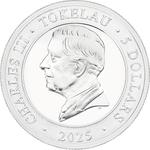Tokelau / Silver Ounce 2025 Untamed Landscapes - Kangaroo - obverse photo