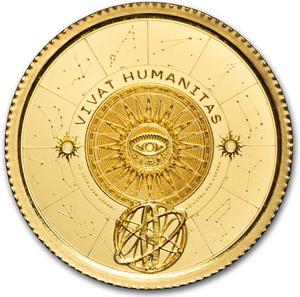 Tokelau / Gold Tenth-Ounce 2024 Vivat Humanitas - reverse photo