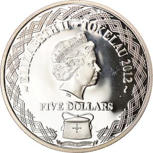 Tokelau / Silver Ounce 2012 Phaeton Rubricauda - obverse photo