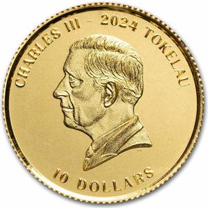 Tokelau / Gold Tenth-Ounce 2024 Equilibrium - obverse photo