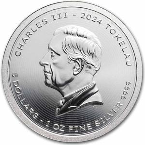 Tokelau / Silver Ounce 2024 Vivat Humanitas - obverse photo