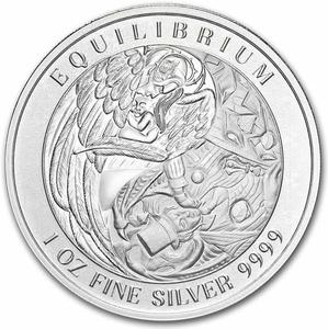 Tokelau / Silver Ounce 2024 Equilibrium - reverse photo