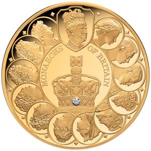 Tokelau / Gold Ounce 2024 Monarchs of Britain - reverse photo