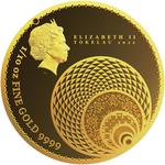 Gold Tenth-Ounce 2022 Magnum Opus: Photo Magnum Opus 2022 Proof-Like - 1/10oz 9999 Gold / thumbnail