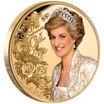 Gold Ounce 2021 Diana - Princess of Wales: Photo Coin, Tokelau, Gold Ounce 2021 Diana - Princess of Wales / thumbnail