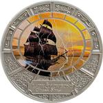 Five Dollars Silver 2015 Ghost Ships - Lady Lovibond: Photo Coin, Tokelau, Five Dollars Silver 2015 Ghost Ships - Lady Lovibond / thumbnail