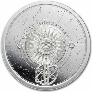 Tokelau / Silver Ounce 2024 Vivat Humanitas - reverse photo