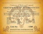 Gold Half Gram 2015 Aries: Photo Coin, Tokelau, Gold Half Gram 2015 Aries / thumbnail