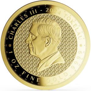 Tokelau / Gold Ounce 2024 Terra - obverse photo
