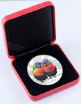 Silver Ounce 2015 Rainbow Lorikeets: Photo Coin, Tokelau, Silver Ounce 2015 Rainbow Lorikeets / thumbnail