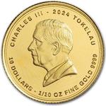 Tokelau / Gold Tenth-Ounce 2024 Magnum Opus - obverse photo