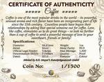 Silver Ounce 2015 Coffee: Photo Coin, Tokelau, Silver Ounce 2015 Coffee / thumbnail