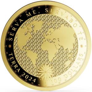 Tokelau / Gold Ounce 2024 Terra - reverse photo