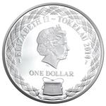 Silver Ounce 2014 Three Horses Ying Yang, Large: Photo Coin, Tokelau, Silver Ounces 2014 Three Horses Ying Yang, Large / thumbnail
