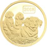 Gold Half Gram 2018 Year of the Dog: Photo Coin, Tokelau, Gold Half Gram 2018 Year of the Dog / thumbnail