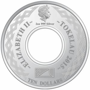 Tokelau / Silver Two Ounces 2015 Year of the Goat - obverse photo