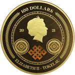 Gold Ounce 2021 Chronos: Photo Chronos 2021 Proof-Like - 1oz 9999 Gold / thumbnail