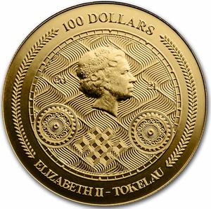 Tokelau / Gold Ounce 2021 Chronos - obverse photo