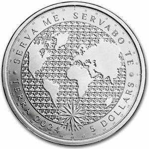 Tokelau / Silver Ounce 2024 Terra - reverse photo