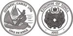 Silver Ounce 1992 Olympic Games - Sailing: Photo Coin, Tonga, Silver Ounce 1992 Olympic Games - Sailing / thumbnail