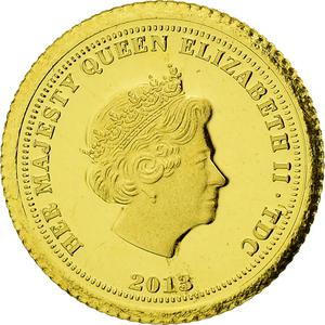 Tristan da Cunha / Gold Half Gram 2013 Diamond Jubilee - obverse photo