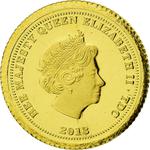 Tristan da Cunha / Gold Half Gram 2013 Diamond Jubilee - obverse photo