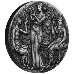 Tuvalu / Silver Two Ounces 2025 The Fates - obverse photo